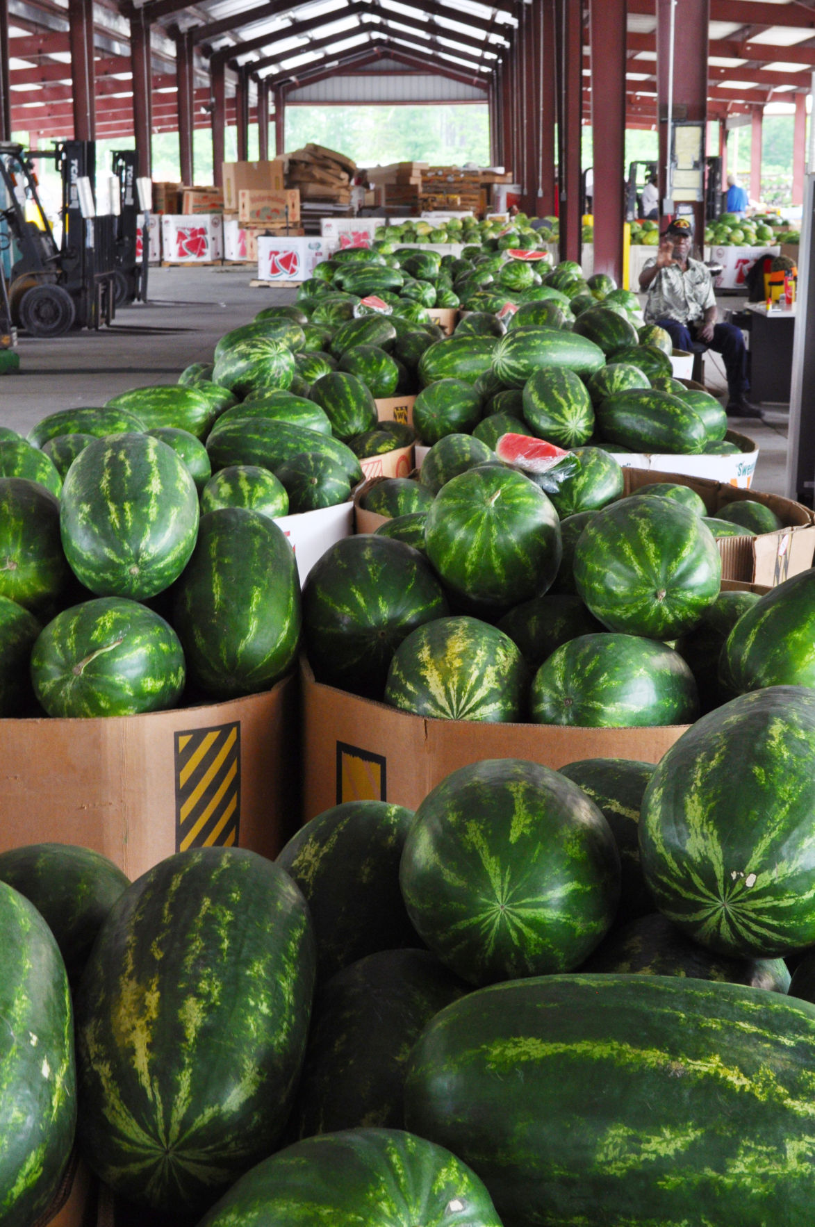 State Farmers Market watermelons